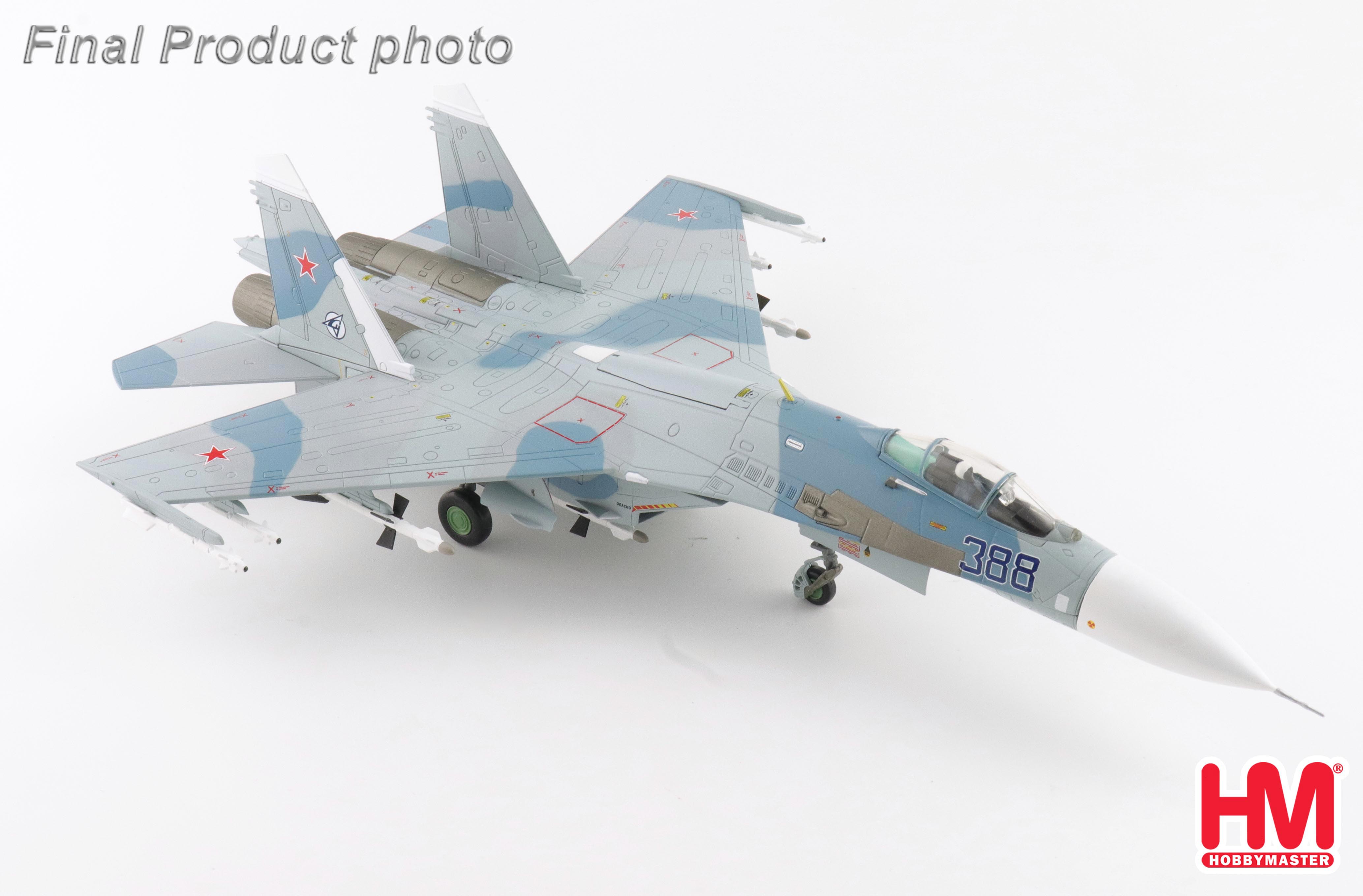 Su-27 Flanker B B388, Paris le Bourget, 1989 (w/climbing ladder